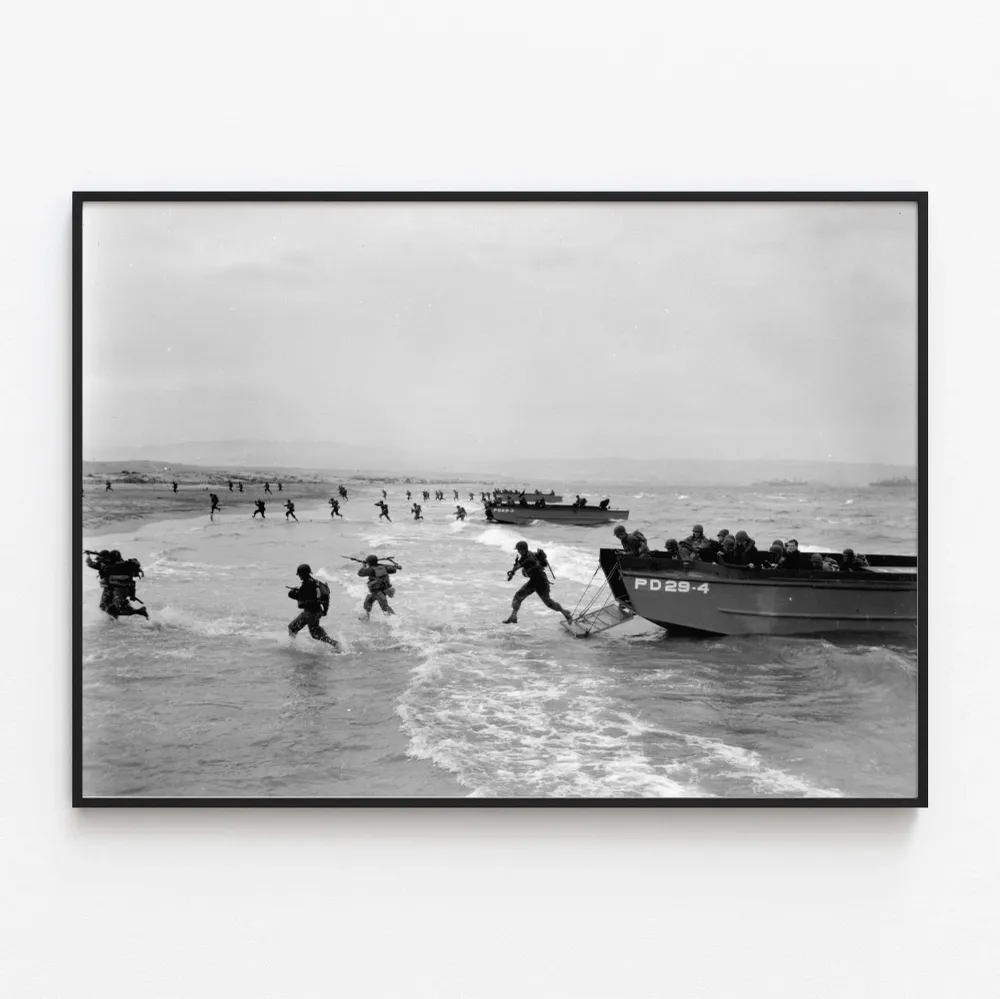 Amfibiskoulutus Algeriassa vuonna 1944 - toisen maailmansodan aikana