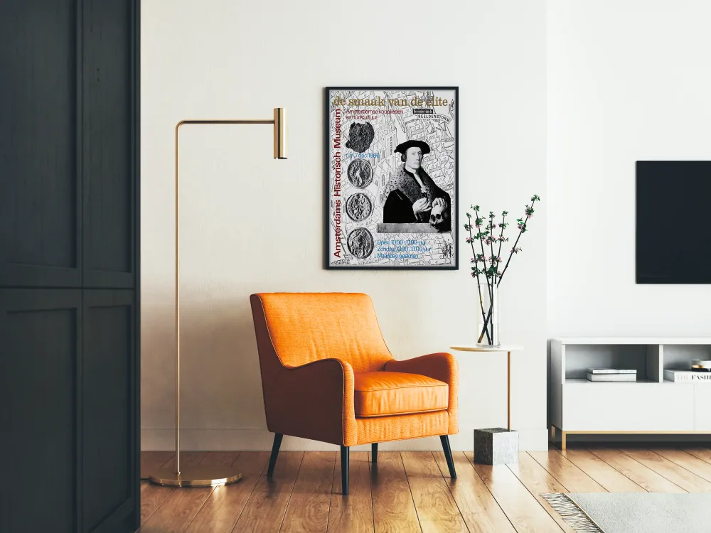 Amsterdamin historiallinen museo - Huippuluokan makujen näyttelyjuliste