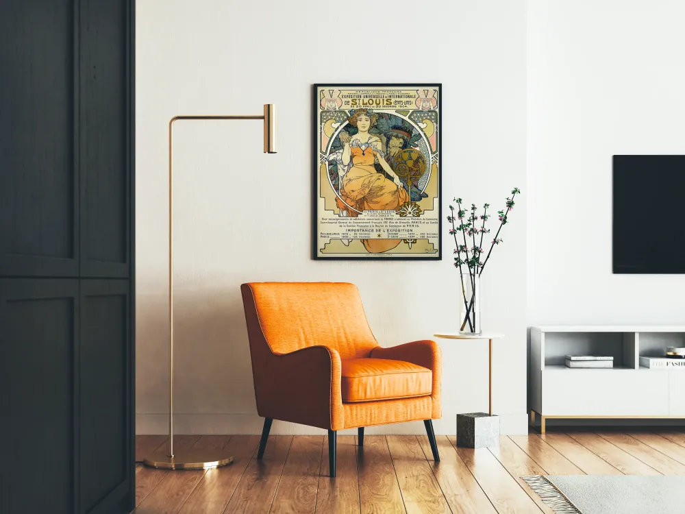Art Nouveau -juliste St. Louisin maailmannäyttely 1904