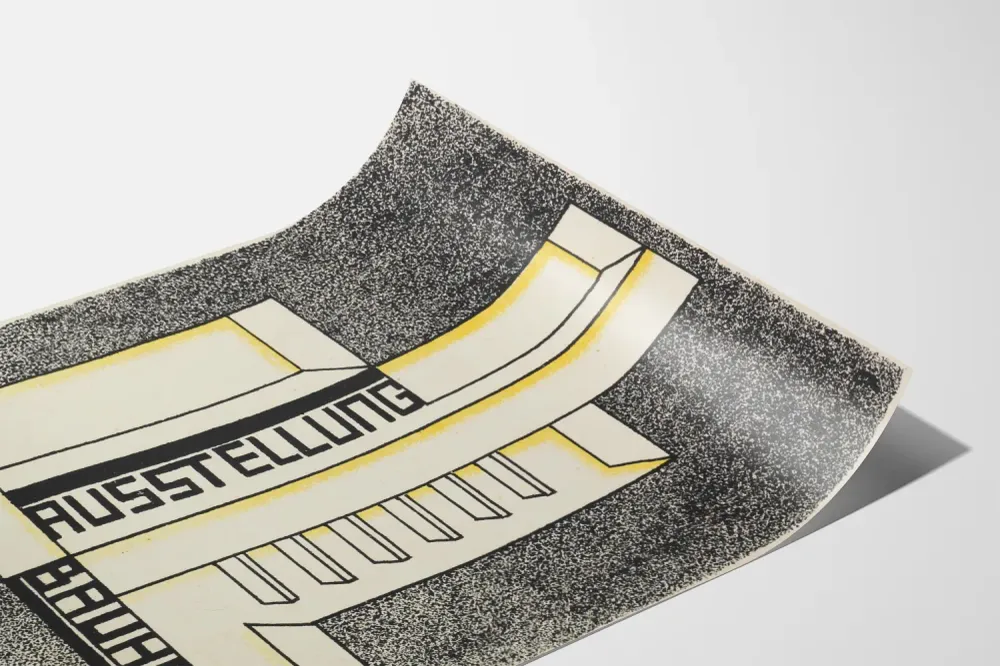 Bauhaus Weimar 1923 - Juliste Art Déco ja geometrinen
