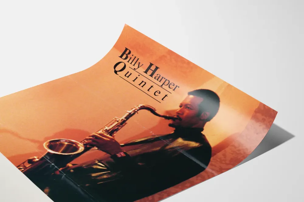 Billy Harper Quintetin juliste - Jazz-saksofoni seinäkoriste