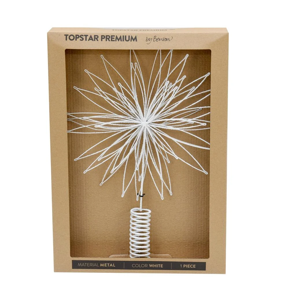 Joulukuusen Latvatähti Premium White By Benson - Swedish Design