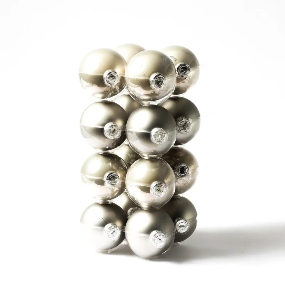 Joulupalloja 16 kpl Silver by Benson - Swedish Design
