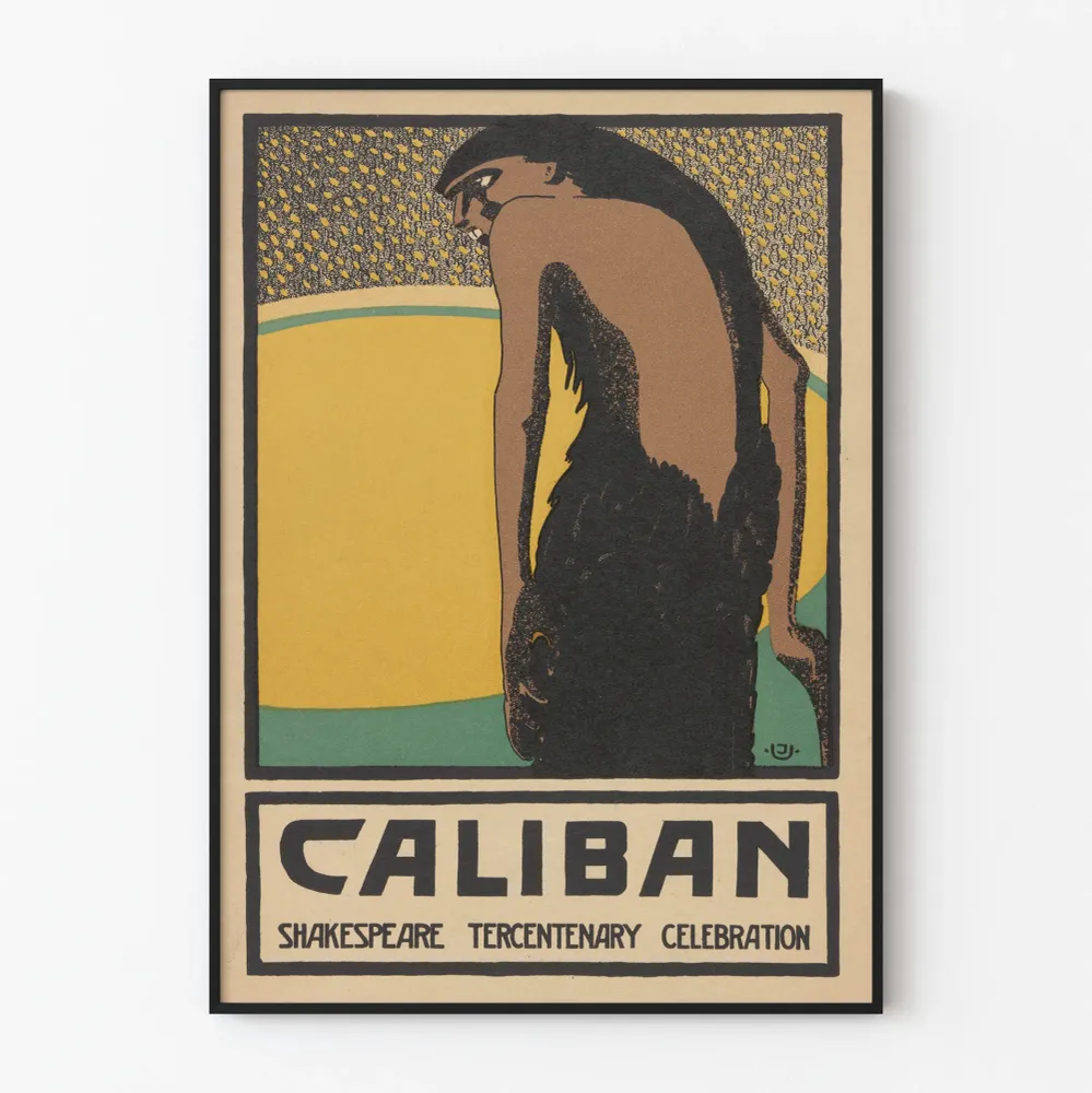 Caliban-juliste - Shakespearen kolmensadan vuoden juhla