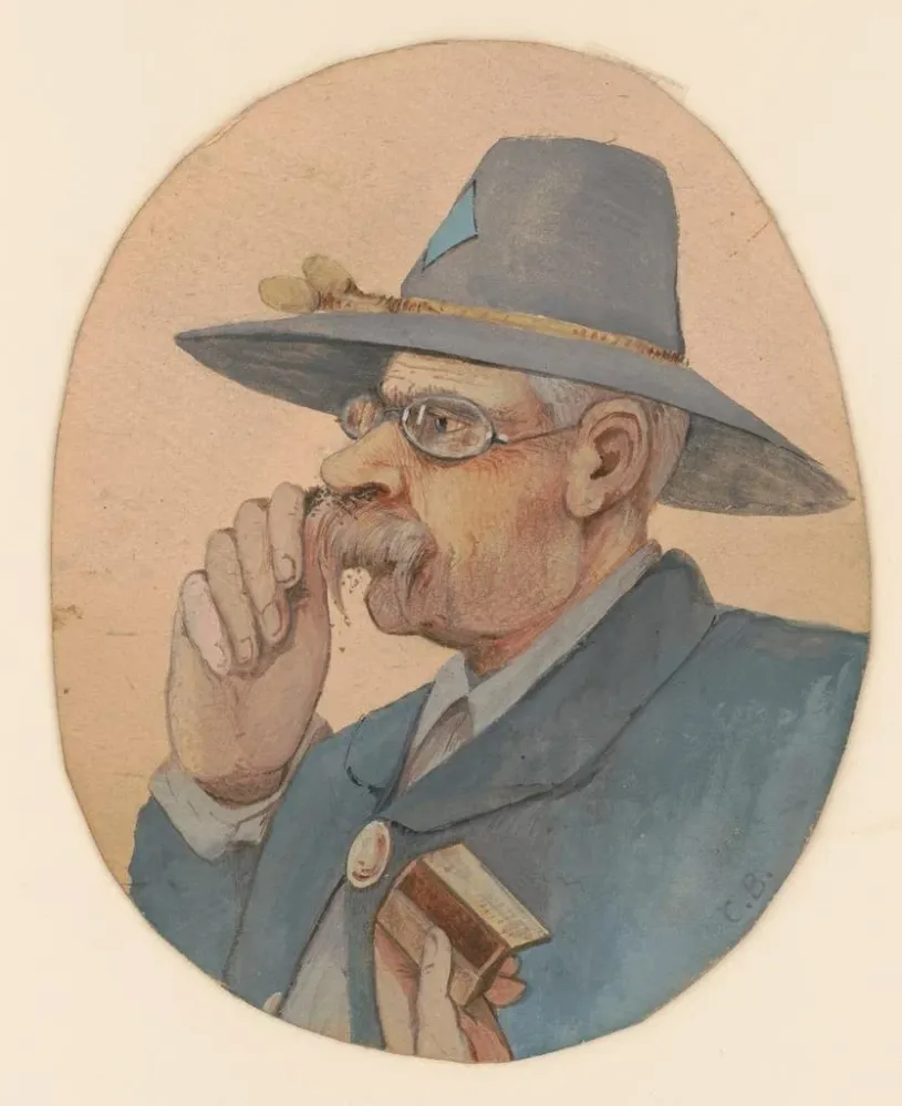 Carl Bayerin sairaalan intendentin -yhtiön taidetuloste - Adolph Metzner | Reproduction