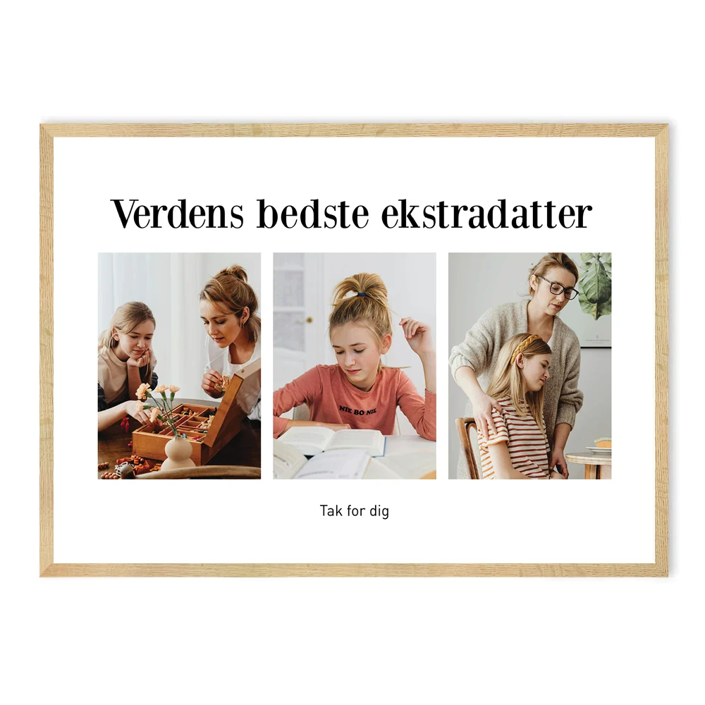 Ekstradatter- plakat