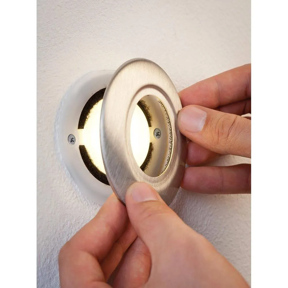 Erityinen EBL -LED -kansi noin 86 mm ruostumattomasta teräksestä
