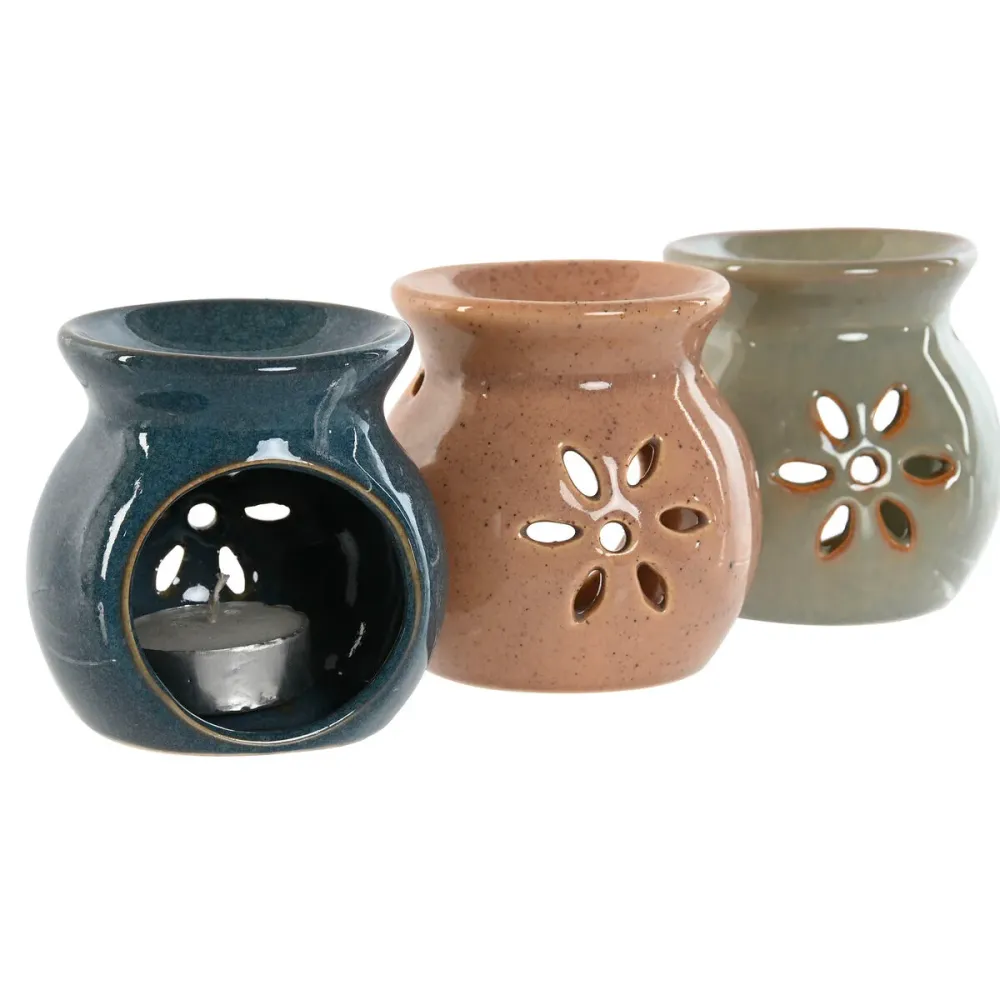 Eteeristen öljyjen poltin Home ESPRIT 11 x 6 x 24,5 cm (3 osaa)