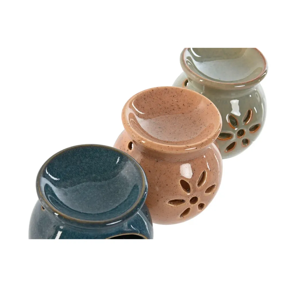Eteeristen öljyjen poltin Home ESPRIT 11 x 6 x 24,5 cm (3 osaa)