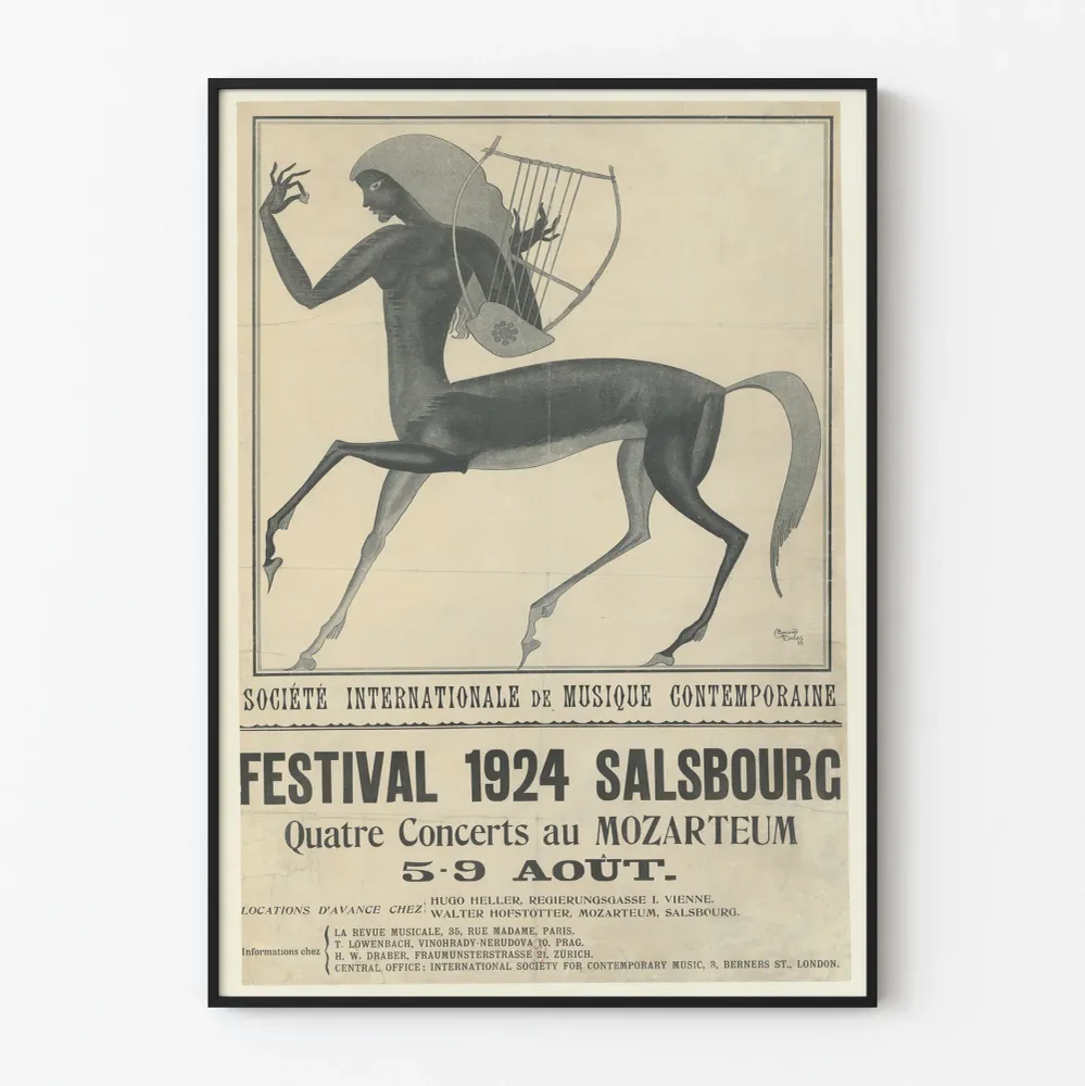 Festivaali 1924 Salzburg - Kansainvälinen nykymusiikkiseura