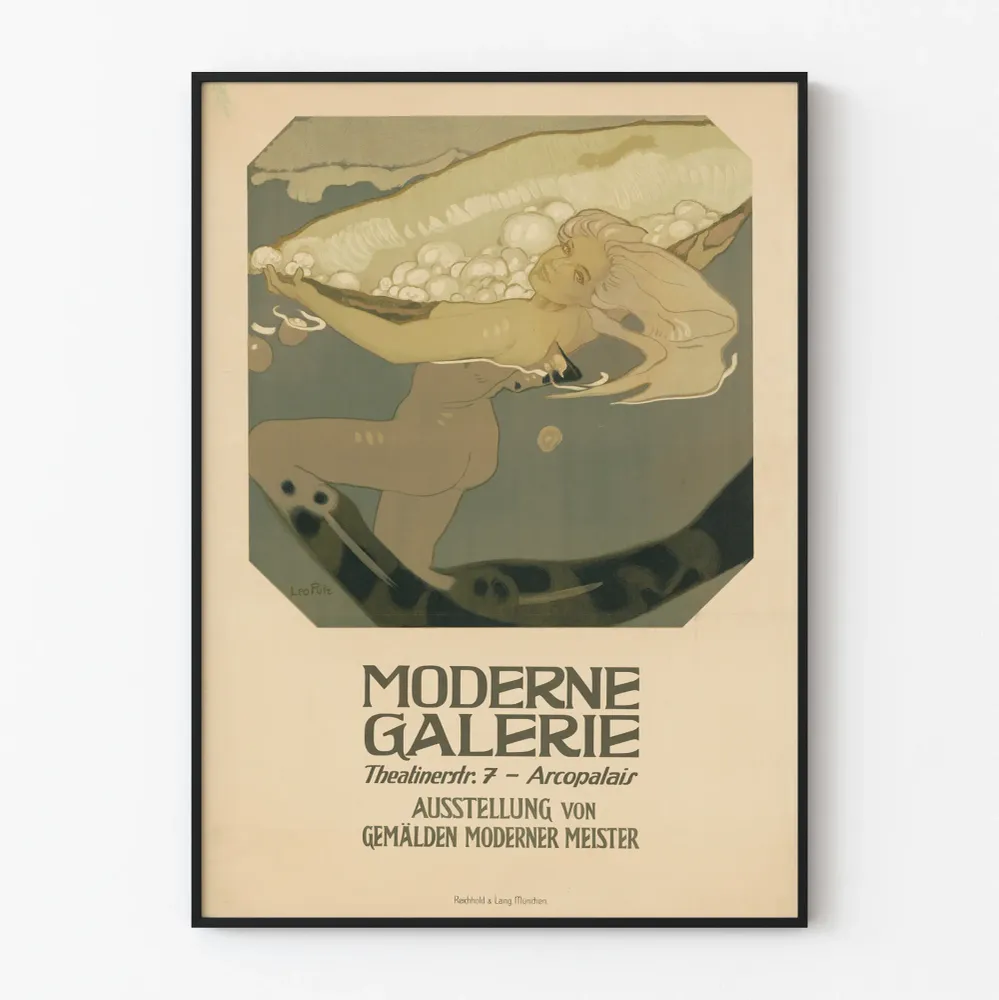 Galerie Moderne Art Déco Vintage -juliste