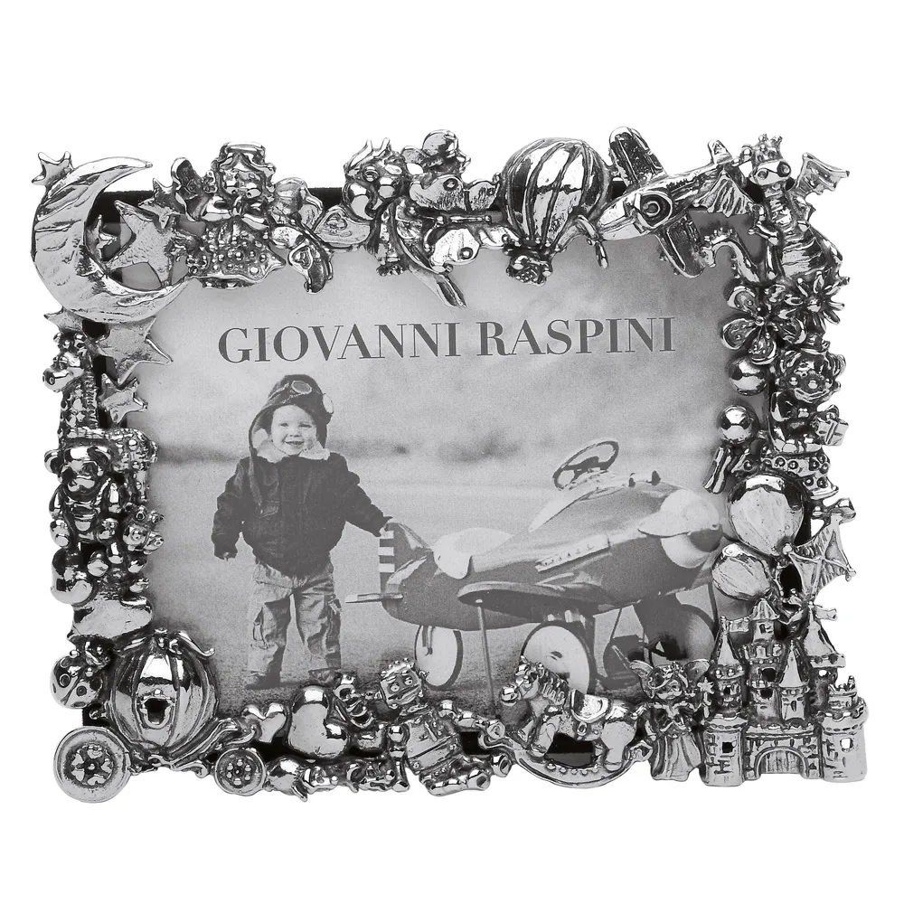 Giovanni Raspini Baby valkoinen pronssikehys B0140