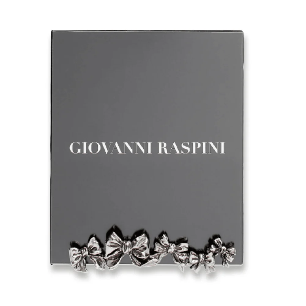 Giovanni Raspini Fiocchi lasi 16x20cm valkoinen pronssi B0686