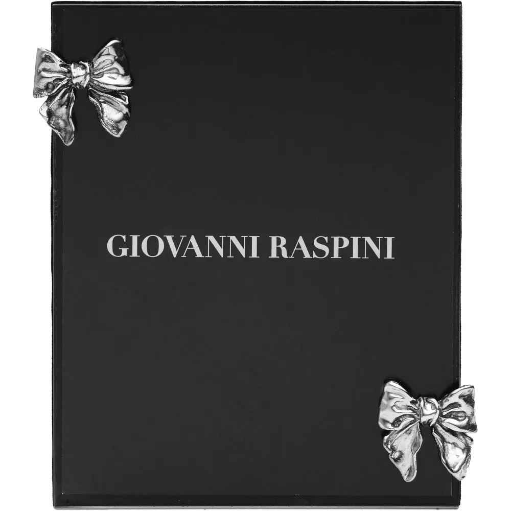 Giovanni Raspini Fiocchi lasikehys 16x20cm valkoinen pronssi B0169