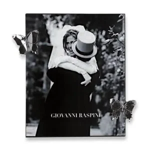 Giovanni Raspini Large Butterfly Clip runko 16x20cm 925 hopea 1955