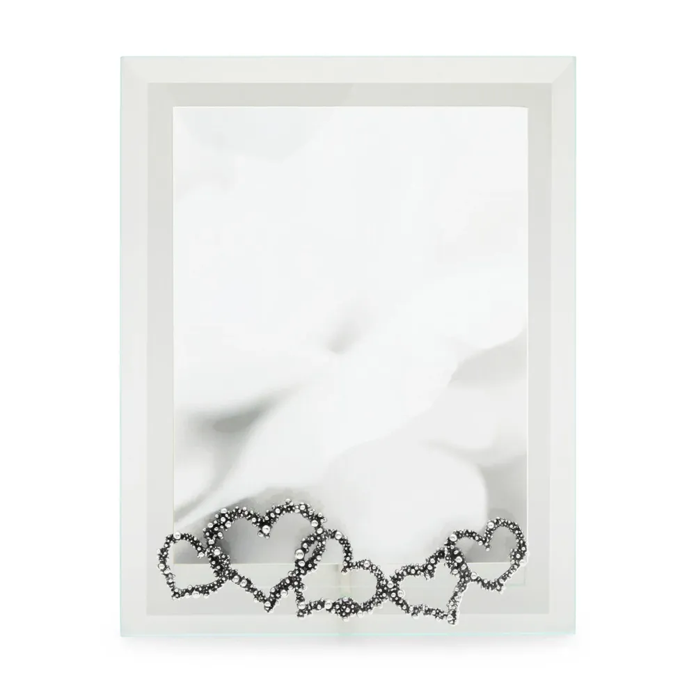 Giovanni Raspini Large Perlage Hearts Light Frame 2390