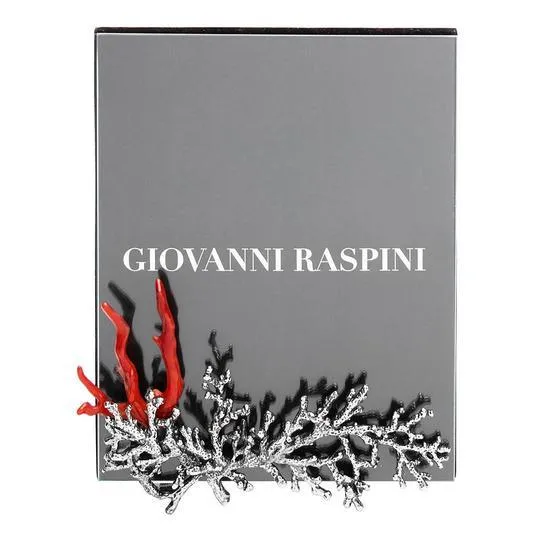 Giovanni Raspini pieni Coralli lasikehys 12x15cm pronssi B684