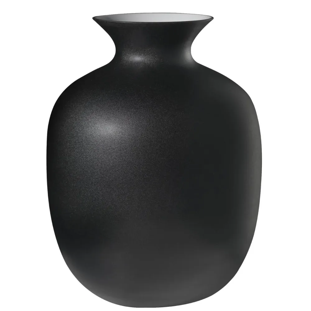 Ivv Rialto Suuri maljakko K.30cm musta eclipse koriste 8567.3