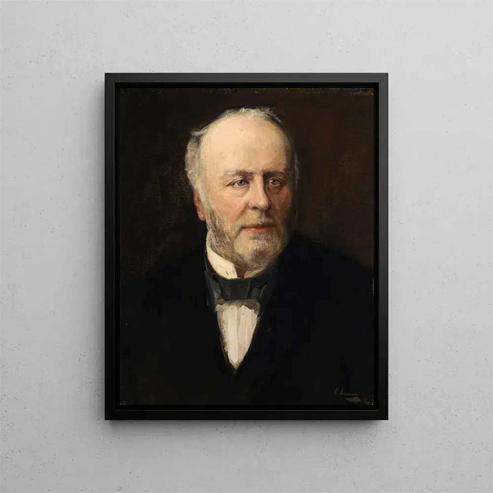 John Thomas Gilbertin (1829 - 1897) - Muistoesinekauppias - Sir John Lavery | Taidetuloste