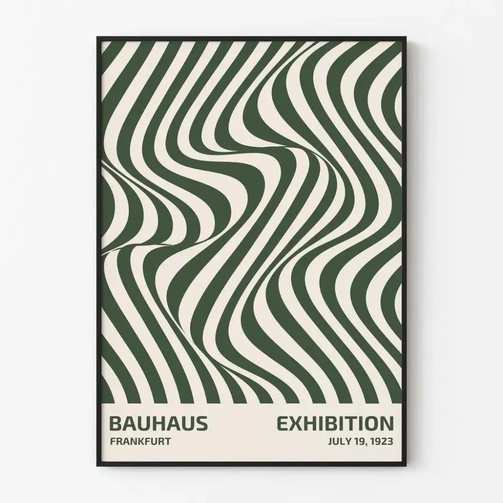 Juliste Bauhaus | Bauhaus-aallot