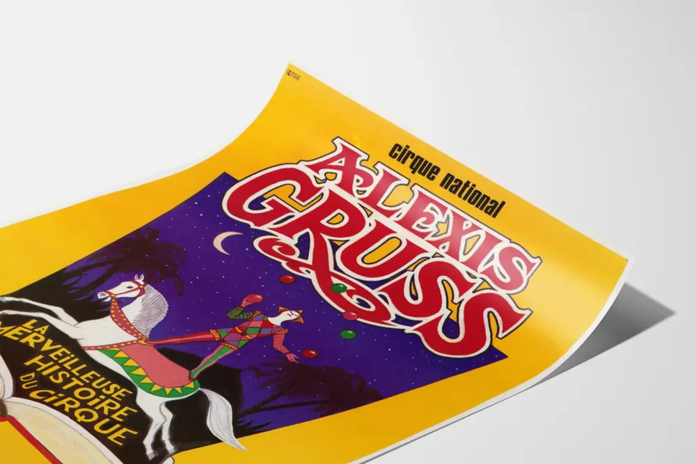 Juliste Cirque National Alexis Gruss Ihmeellinen tarina sirkuksesta