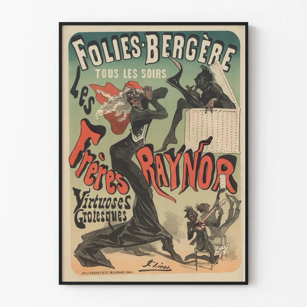 Juliste Folies Bergère Les Frères Raynor Virtuoosit Groteskit