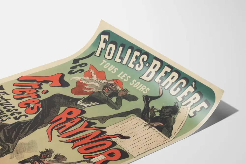 Juliste Folies Bergère Les Frères Raynor Virtuoosit Groteskit