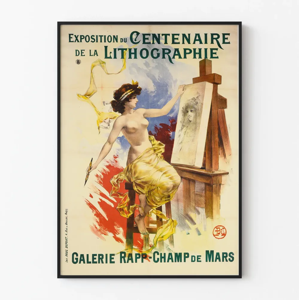 Juliste Liittokunnan satavuotisnäyttelyn Galerie Rapp Champ de Mars