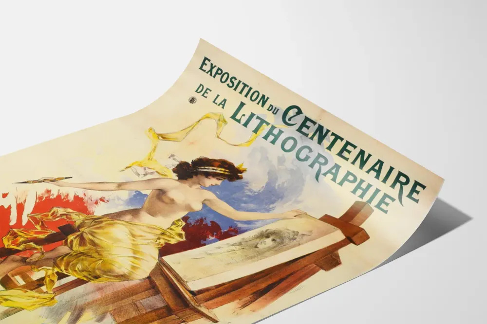 Juliste Liittokunnan satavuotisnäyttelyn Galerie Rapp Champ de Mars
