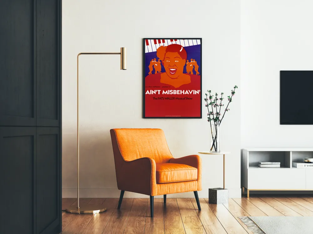 Juliste Musiikki Ain't Misbehavin' - Fats Wallerin musiikkiesitys