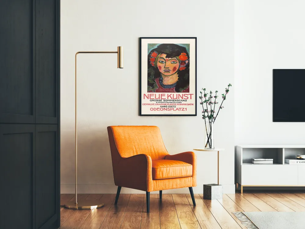 Juliste Neue Kunst - Nykytaiteen näyttely Münchenissä