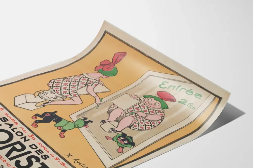 Juliste Salon des Humoristes - Galerie La Boétie 1920-luvut
