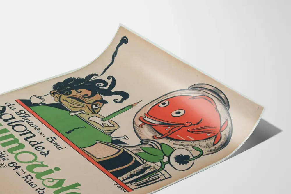 Juliste Salon des Humoristes Galerie La Boétie