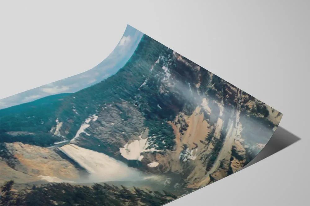 Juliste Vesiputoushääpäivähuivi Yosemite Kansallispuistossa