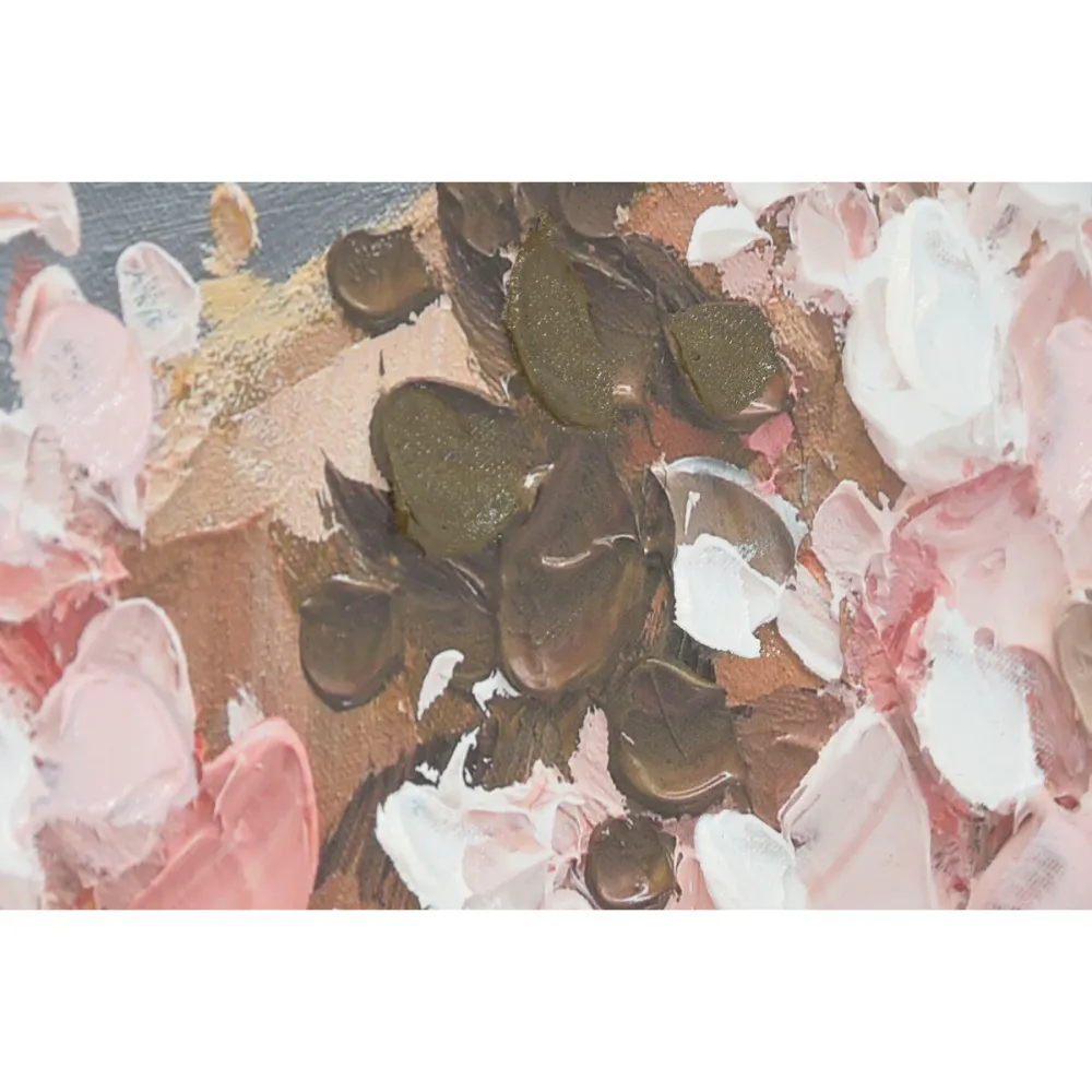 Kangas Home ESPRIT Valkoinen Pinkki Vuori 80 x 3,5 x 80 cm (2 osaa)