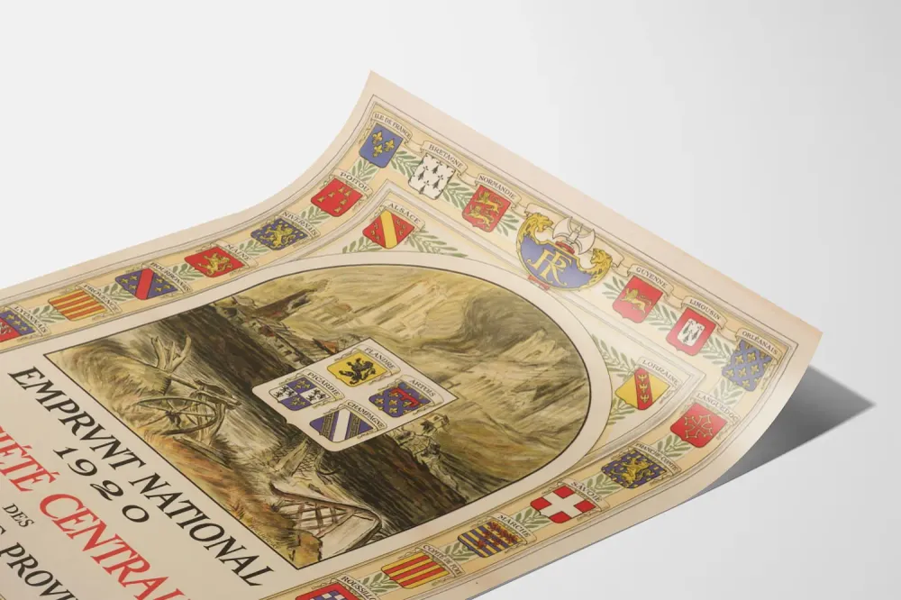 Kansallinen lainajuliste 1920 - Keskusprovinsiaalisten pankkien yhdistys