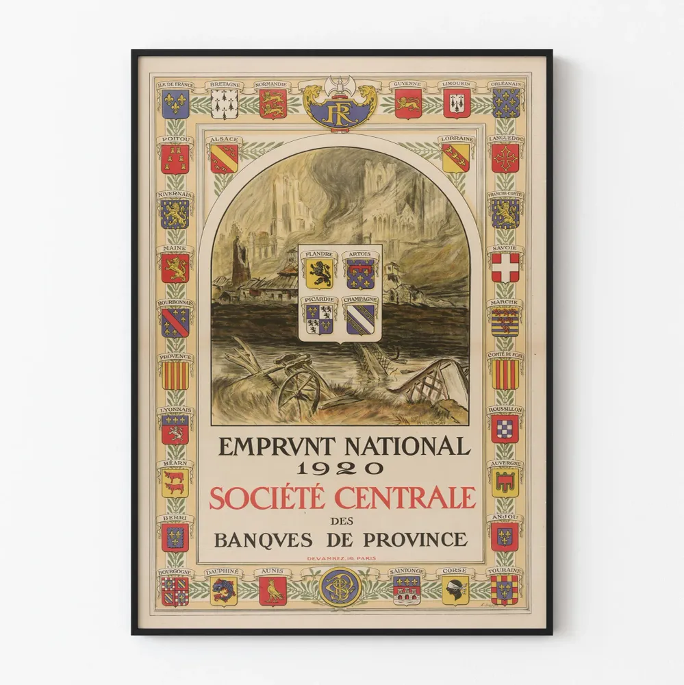 Kansallinen lainajuliste 1920 - Keskusprovinsiaalisten pankkien yhdistys