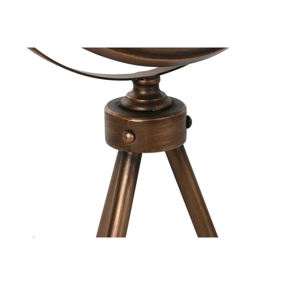 Kellot Home ESPRIT Metalli Kristalli 43 x 30 x 85 cm