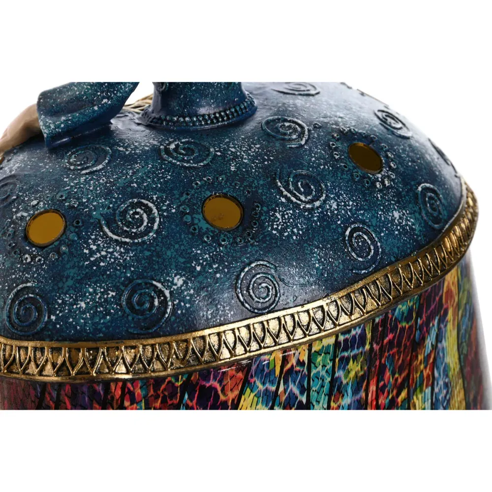 Koristehahmo Home ESPRIT Monivärinen Romanttinen 21,5 x 15,5 x 25,5 cm (3 osaa)