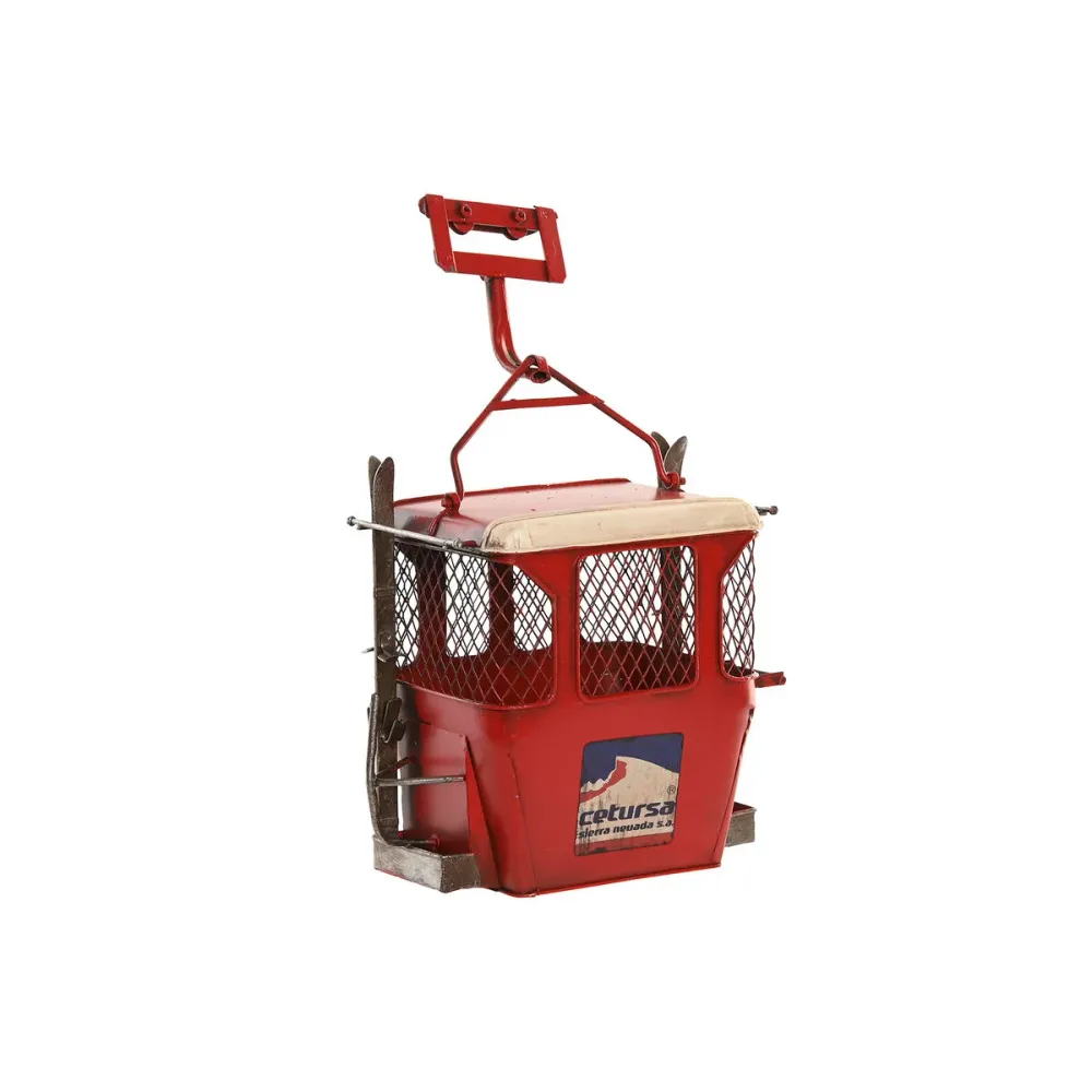 Koristehahmo Home ESPRIT Punainen Vintage 18 x 12 x 18 cm