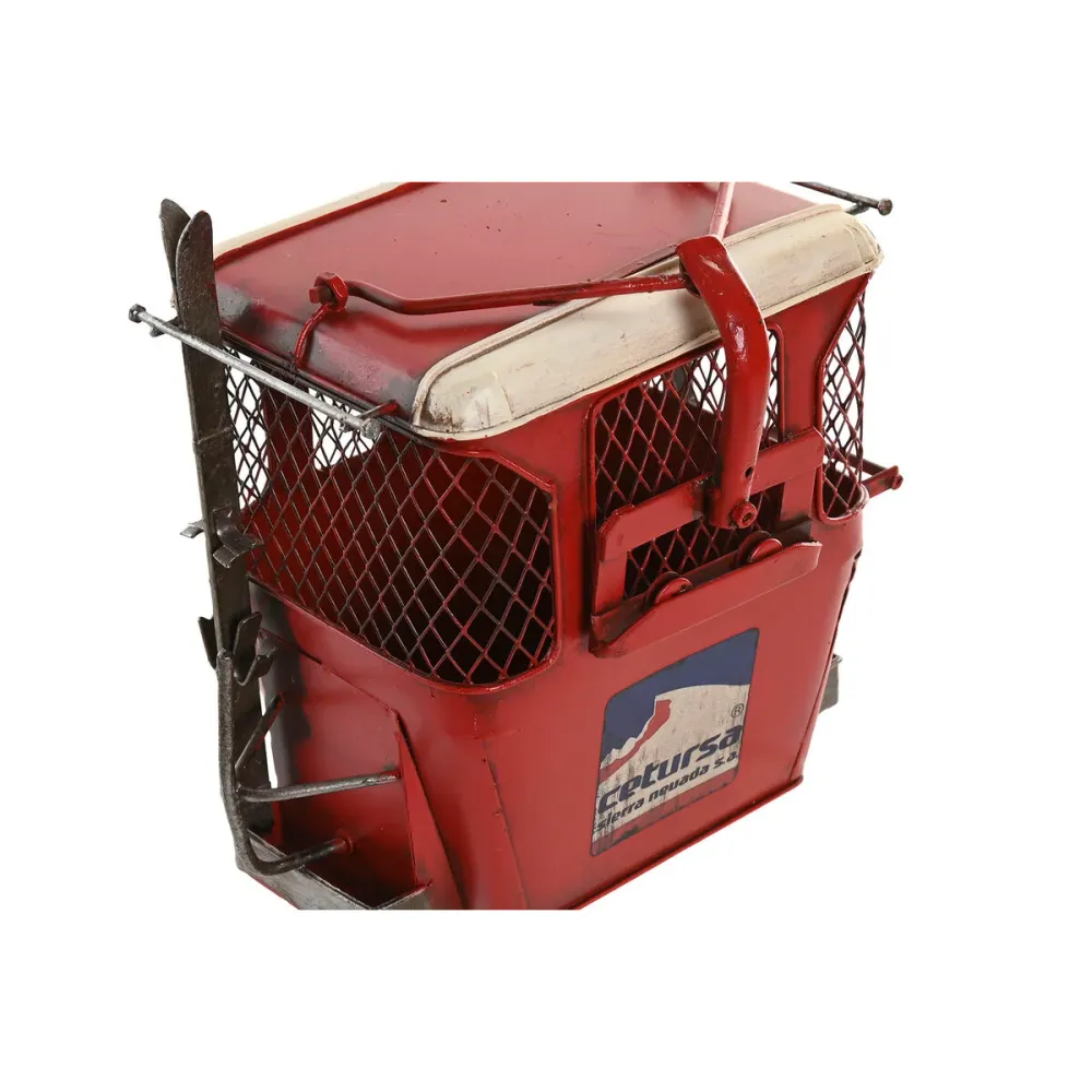 Koristehahmo Home ESPRIT Punainen Vintage 18 x 12 x 18 cm