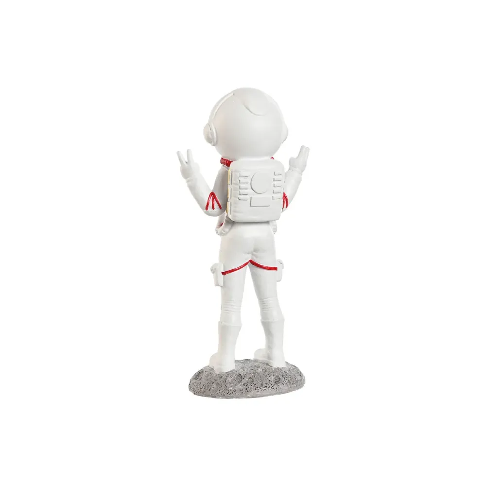 Koristehahmo Home ESPRIT Sininen Valkoinen Punainen Nainen Astronautti 9 x 7 x 20 cm (2 osaa)