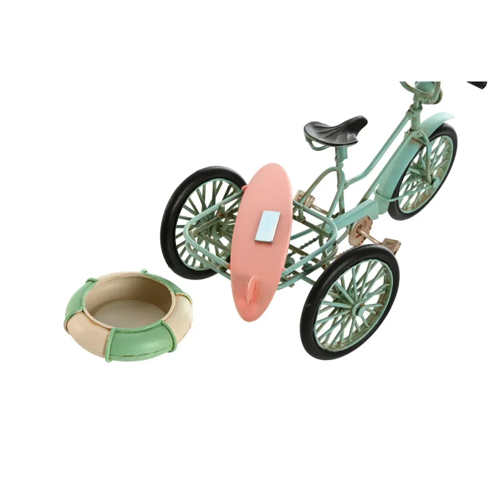 Koristehahmo Home ESPRIT Sininen Valkoinen Vihreä Pinkki Vintage 26,5 x 12 x 14 cm (3 osaa)