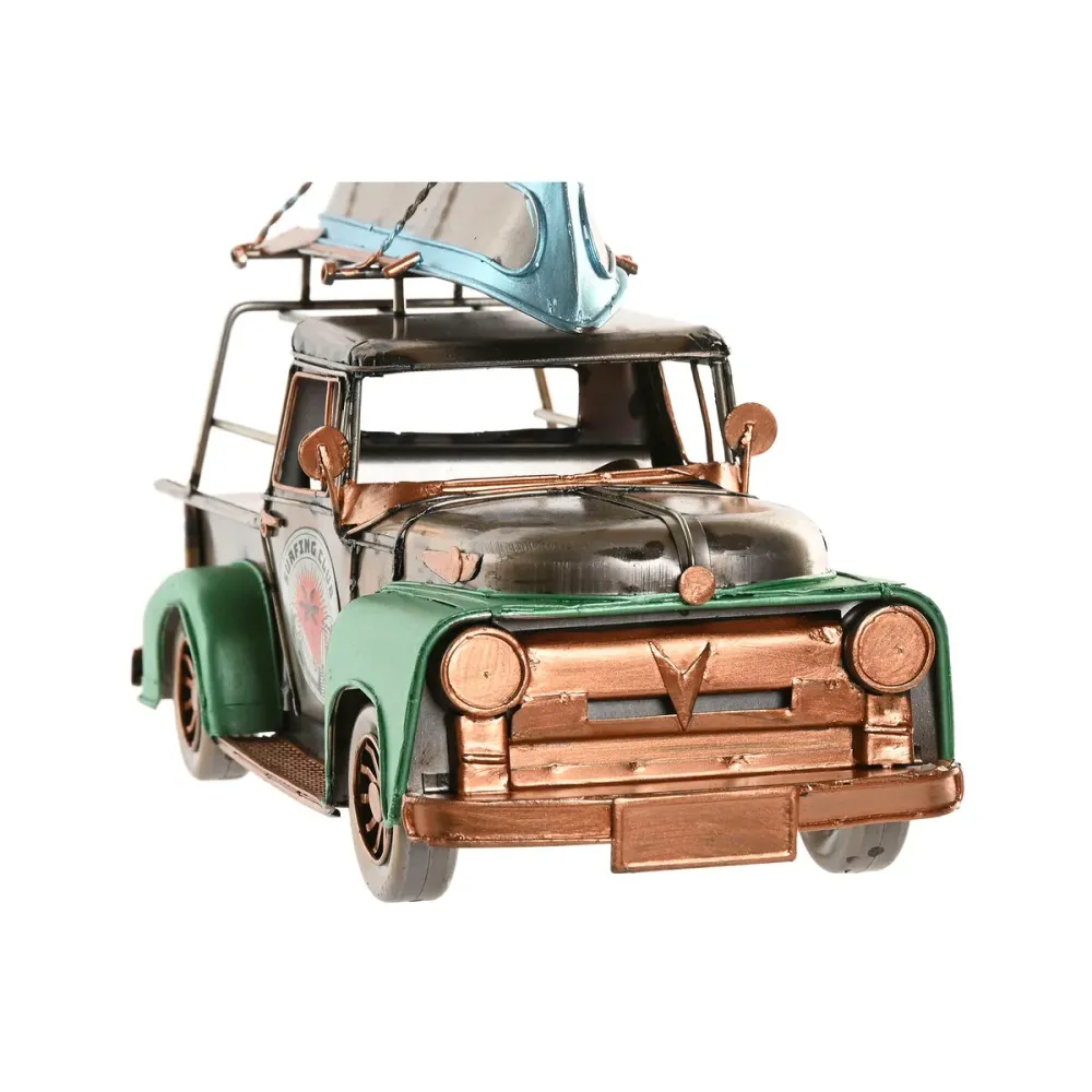 Koristehahmo Home ESPRIT Vihreä Hopeinen Vintage Pakettiauto 30 X 13 X 16 CM