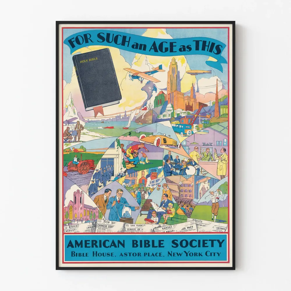 Koristejuliste American Bible Society - Such Age as This