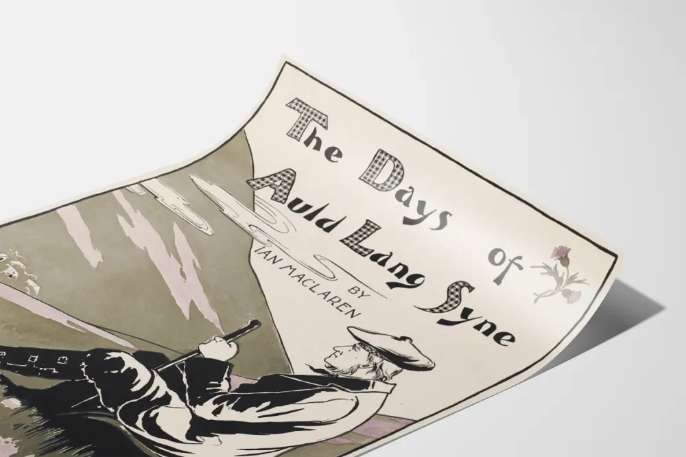 Koristejuliste Days Auld Lang Syne