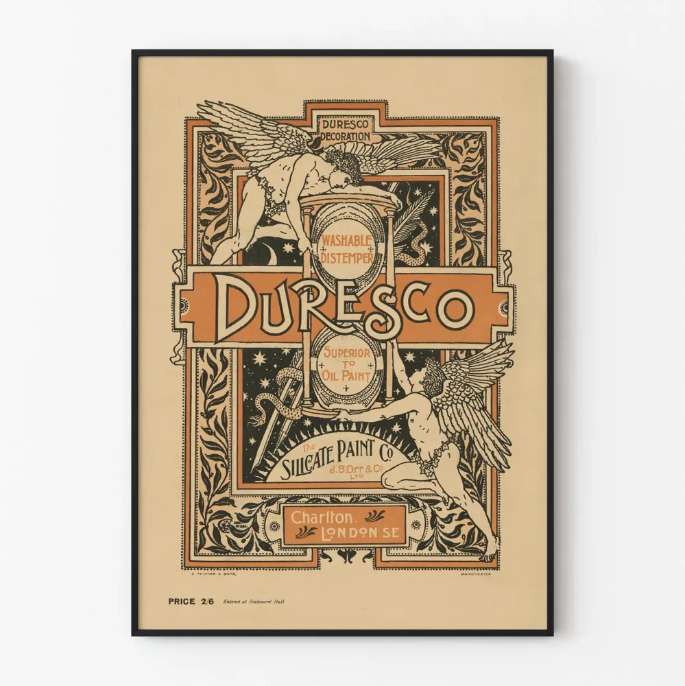 Koristejuliste Duresco pestävä distemeri