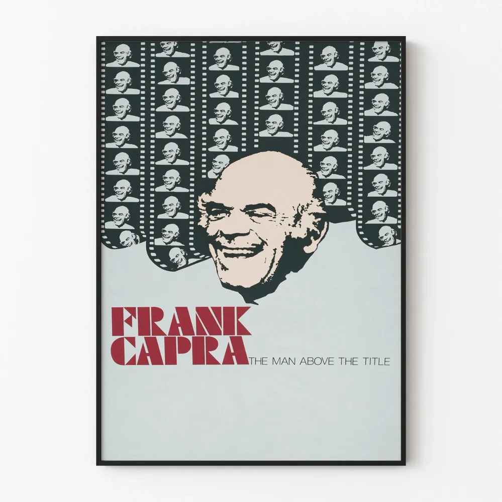 Koristejuliste Frank Capra Man Above Title