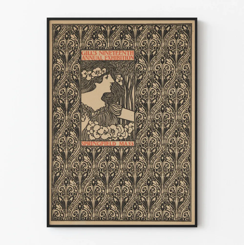 Koristejuliste Gillin vuosittainen näyttely 1886