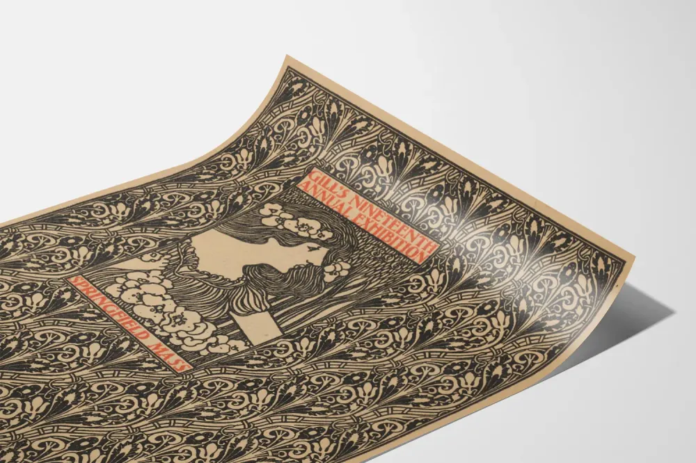 Koristejuliste Gillin vuosittainen näyttely 1886